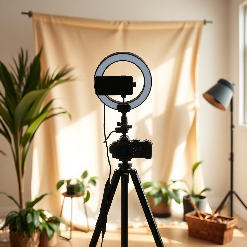 Premium creator studio setup